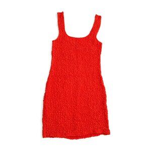 Rails Julie Crinkle Dress in Cherry